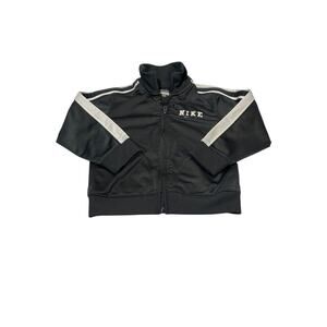Classic Black & White Nike Track Jacket (Toddler 24 Months)